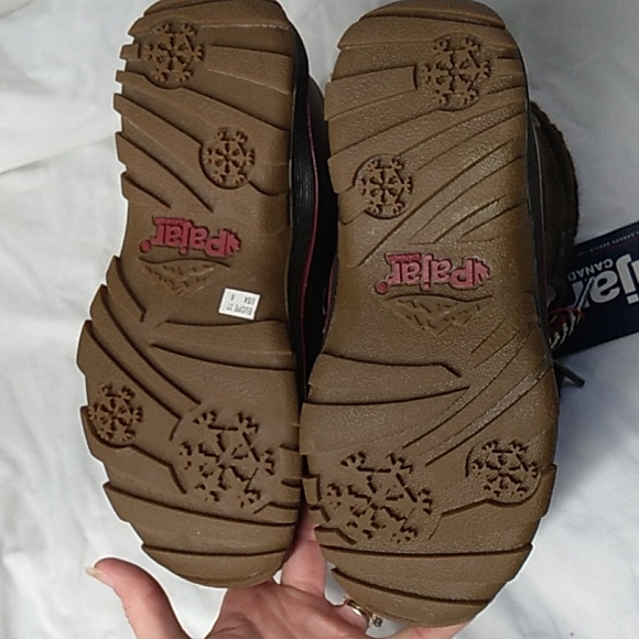 NWT Women's Pajar brown waterproof winter snow boots size 6 - 6.5 - Picture 8 of 10